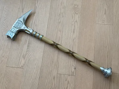 Skyrim Steel War Hammer