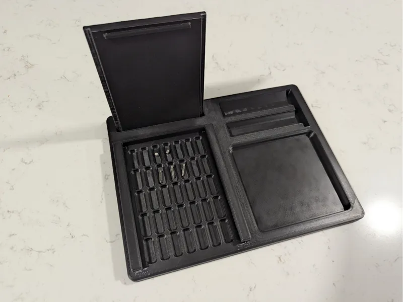Locksport lock pinning tray