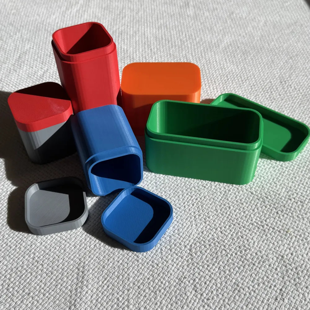 Simple Container Stl Simple containers - different sizes - Free 3D Print Model - MakerWorld