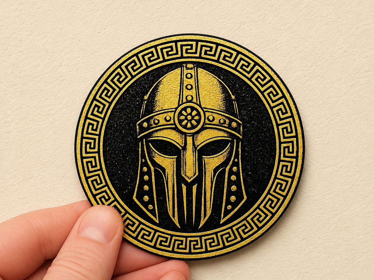 Immortals Helmet Coaster