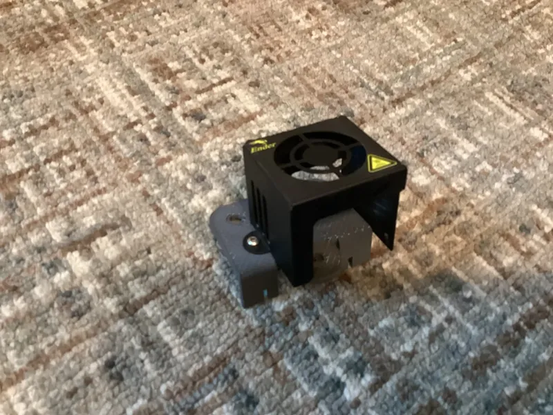 Ender 3 Extruder Backplate