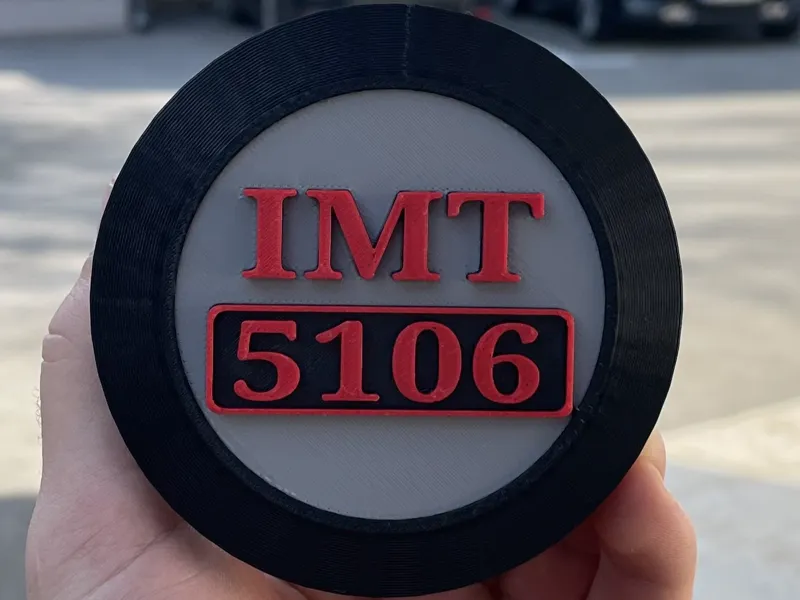 IMT 5106 steering wheel decoration