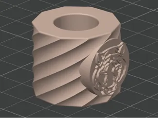 scout woggle tiger