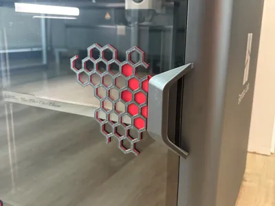 Honeycomb Decor Adapted for Various Door Handles