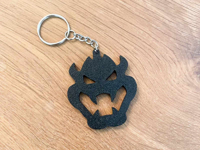 Bowser keychain / 1 color / no ams / Nintendo / 
