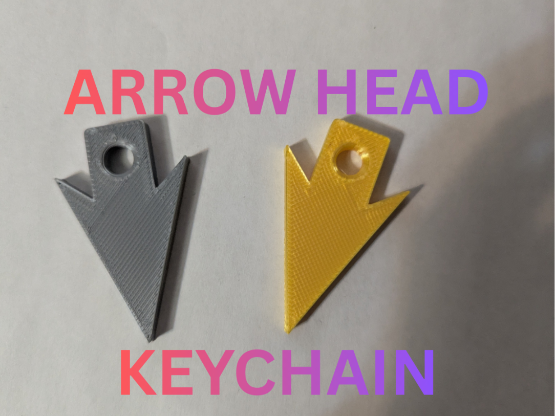 Arrowhead keychain