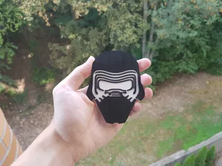 Miniatura 1 do modelo 3D 星球大战凯洛任冰箱贴