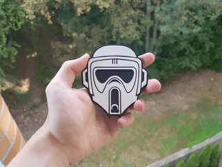 Miniatura 2 do modelo 3D 星球大战凯洛任冰箱贴