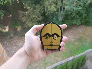Miniatura 15 do modelo 3D 星球大战凯洛任冰箱贴