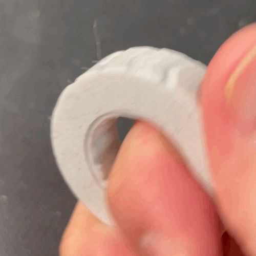 Ratchet Ring Spinner with clic clac sound 棘轮指环