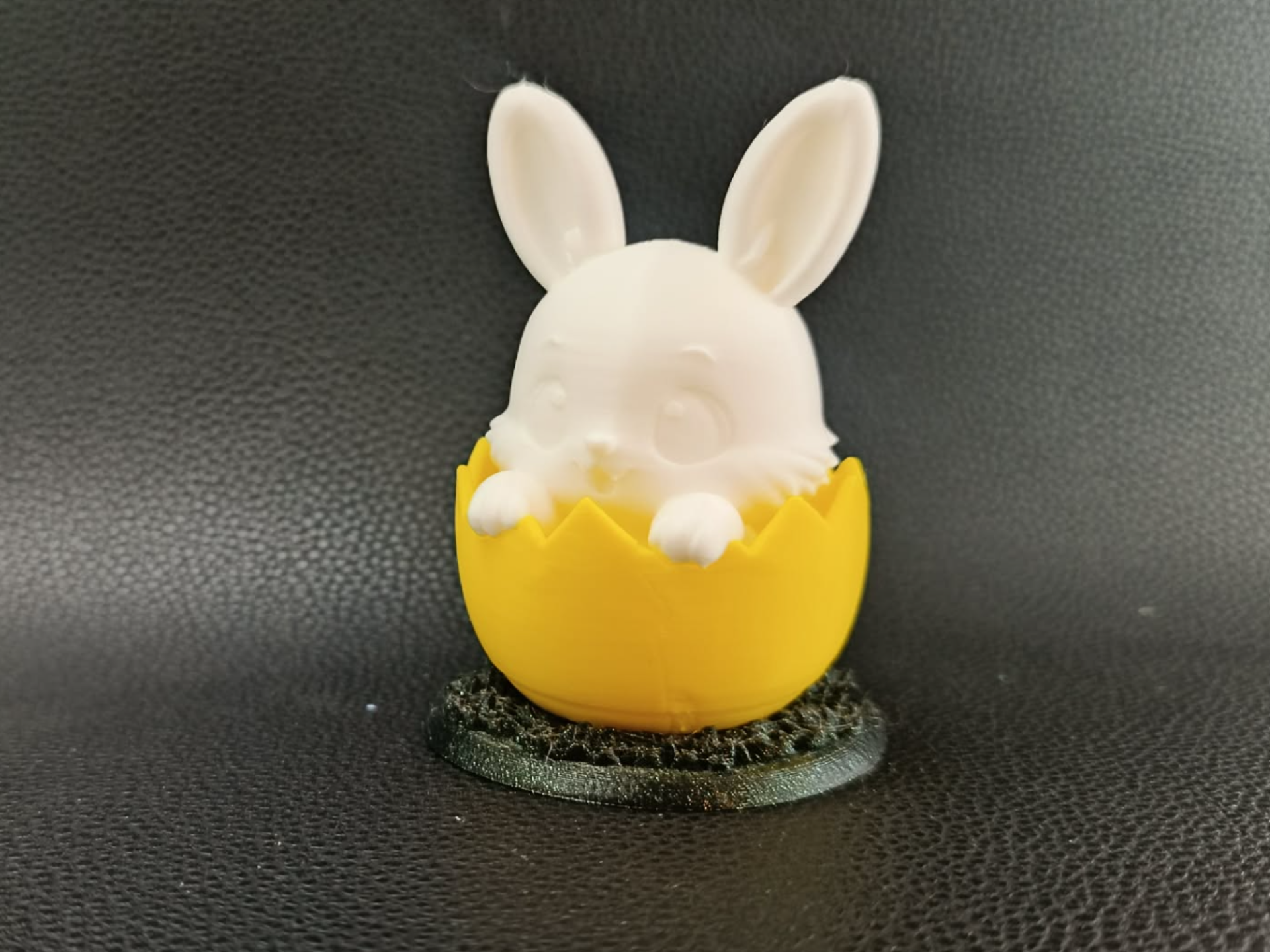 Tiny Easter Bunny in Egg - Chibi Cute - NO AMS
