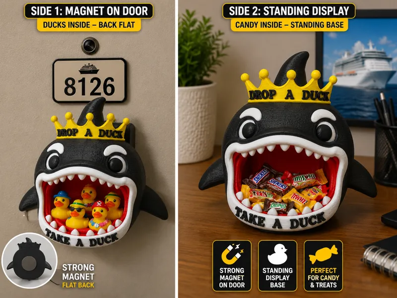 Drop A Duck Orca Holder