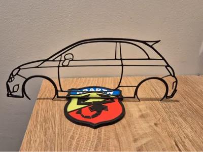 abarth 500 profile logo