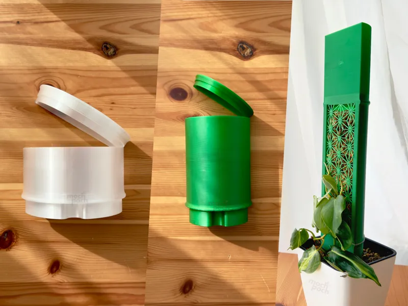Bamboo Moss Pole (Drip Watering Attachments)
