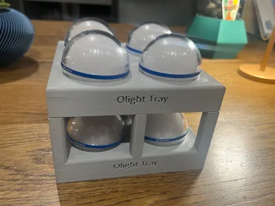 Stackable tray for Olight Sphere / Sphere C