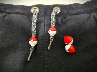 Pokeball Hoodie Drawstring Beads_AMS