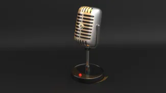 復古麥克風 RETRO MICROPHONE