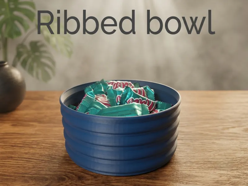 Ribbed Bowl
