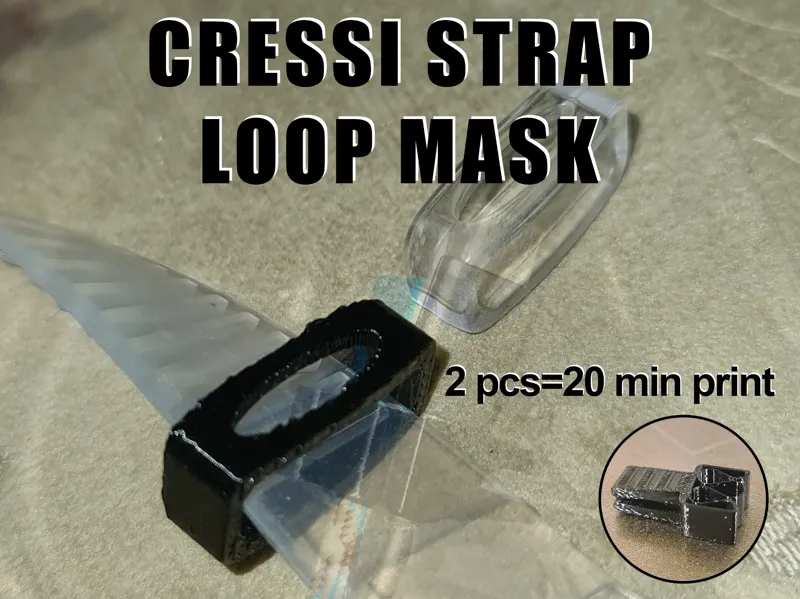 Cressi Strap Loop Mask