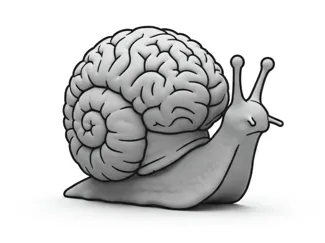 Overthinker’s Brain Snail