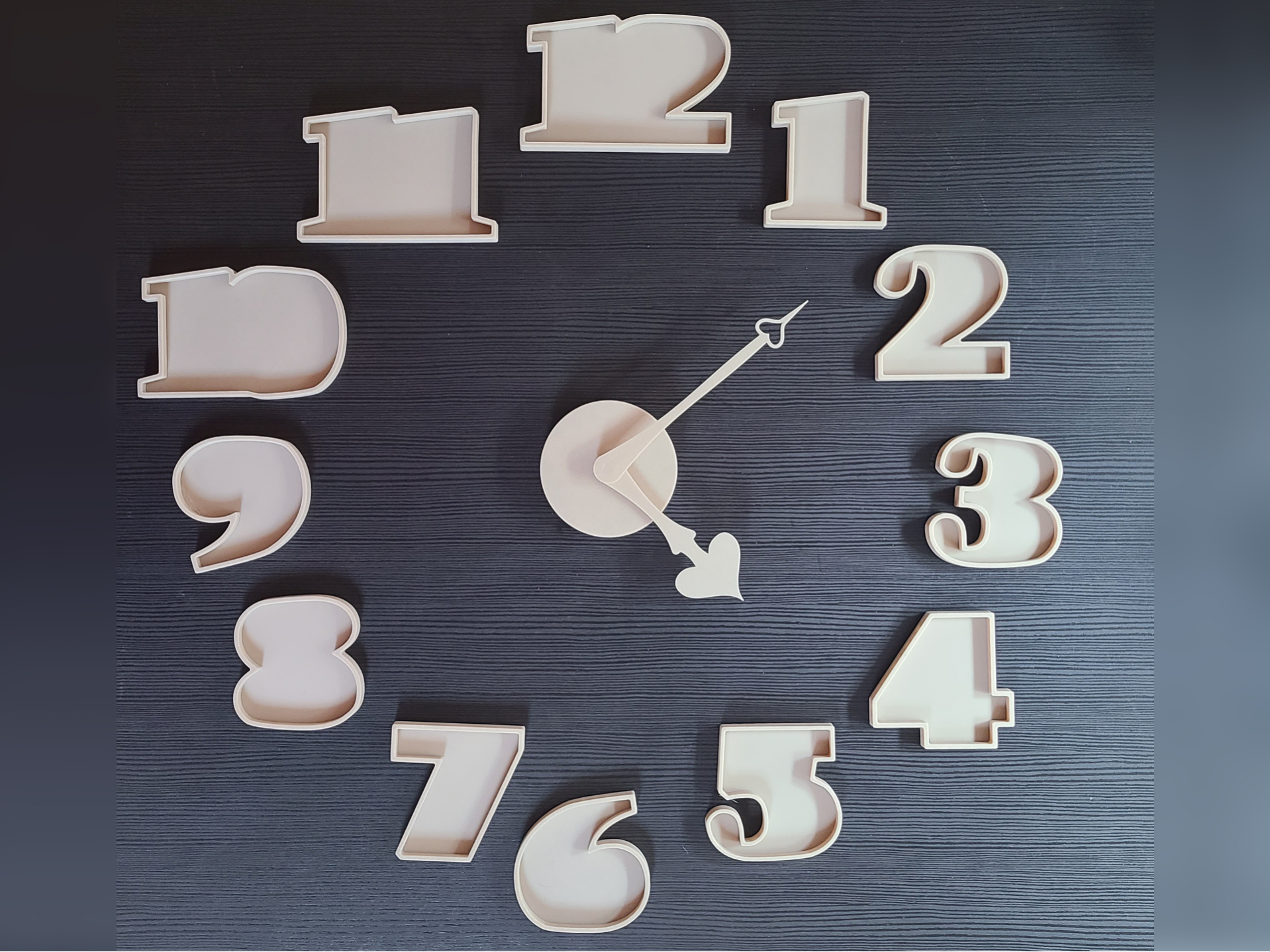 Wall Photo Clock Display Memories in Every Hour
