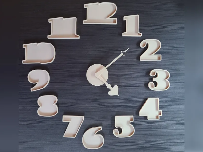 Wall Photo Clock Display Memories in Every Hour