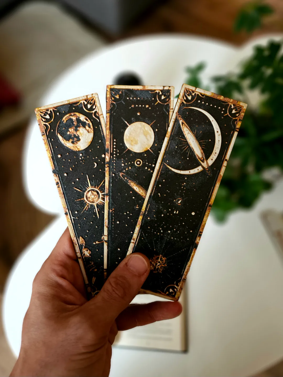 "Galactic Wonders" - Bookmarks set view 3