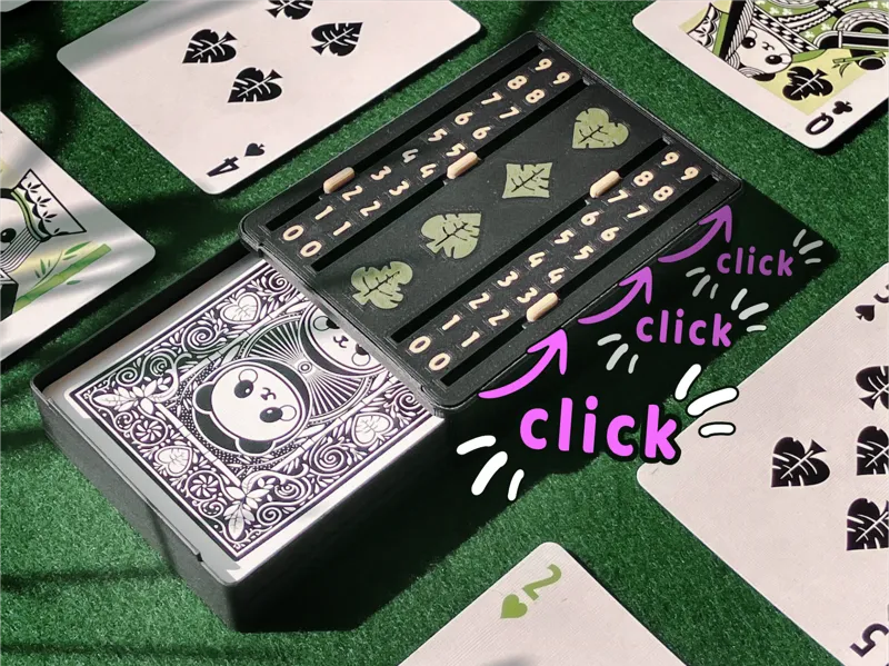 Playing Card Case with Counter