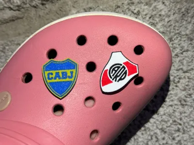 Argentine Football Crocs Pins