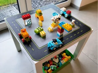Track for Ikea lack and a 38x38 bricks baseblate