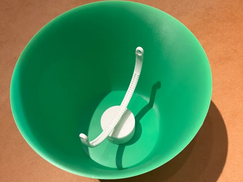 Halter für Lampe aus den siebzigern 70ern Party