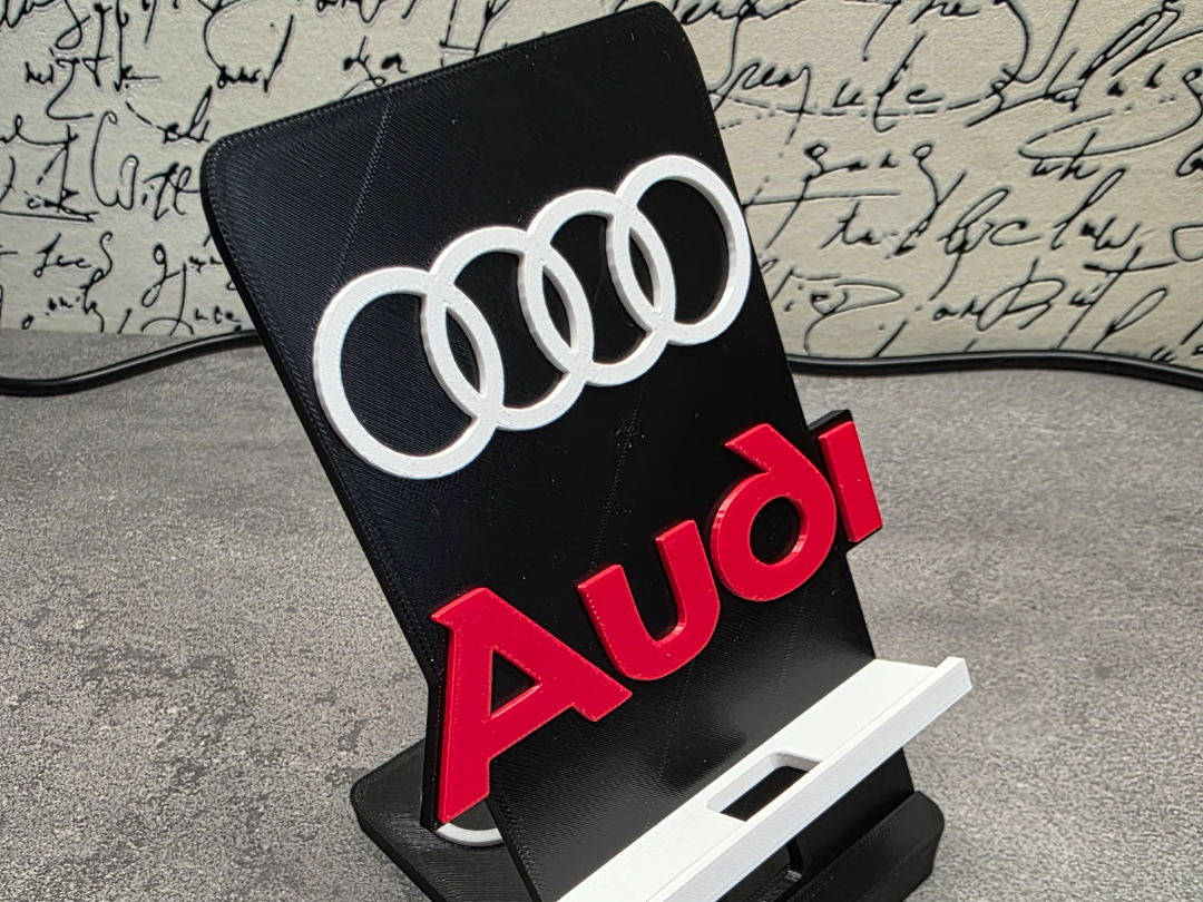 Audi phone stand