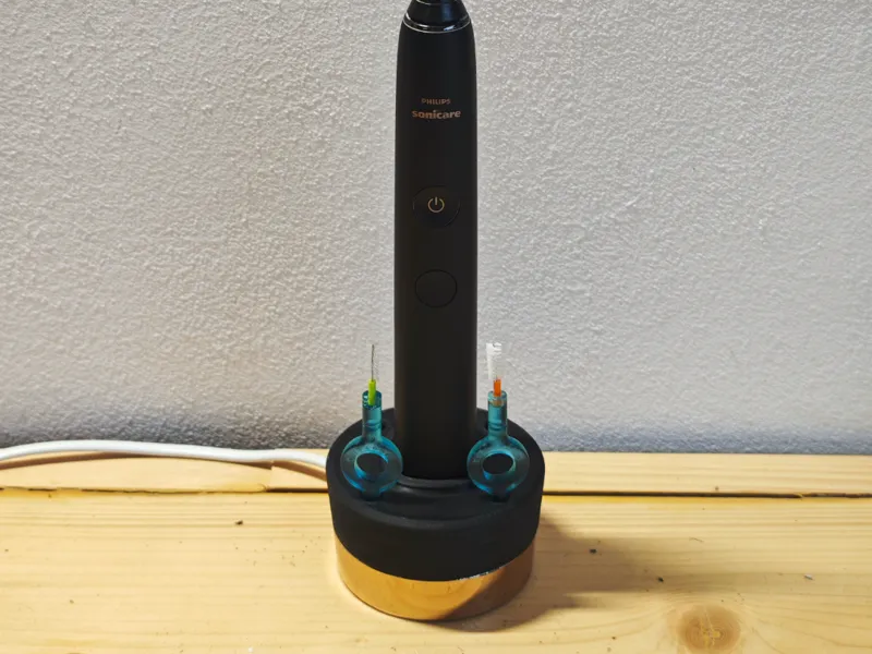 Philips Sonicare + Curaprox toothbrush holder