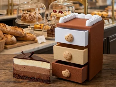 Tricolad Cake Drawer Stand 