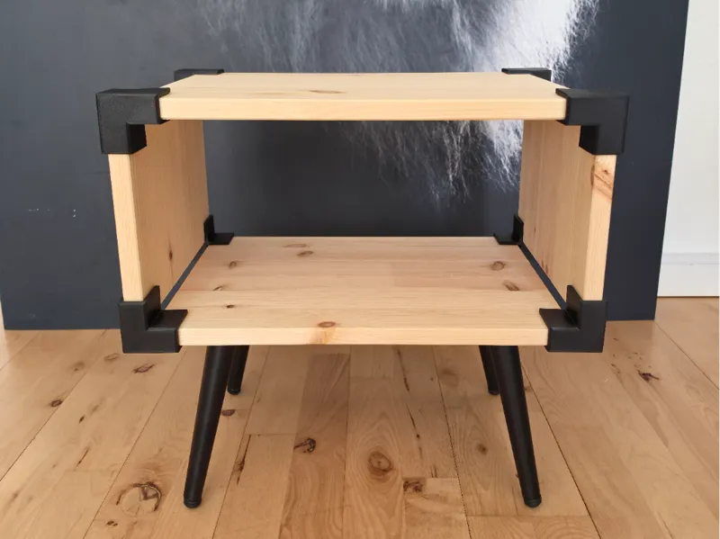 SIMPLE bed/night table bracket