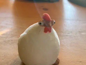 Angry chicken