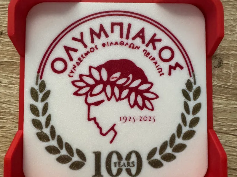 Olympiacos 100y coasters
