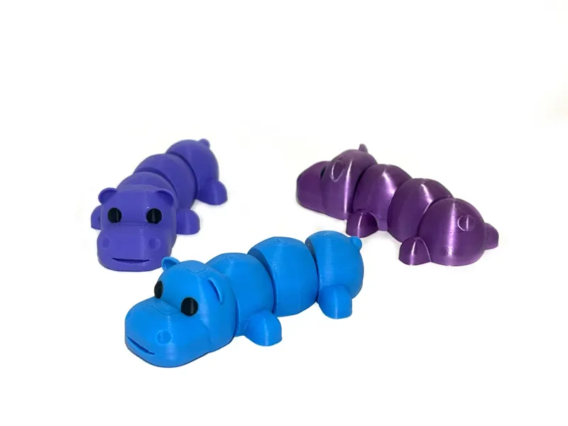 Cute Articulated Hippo