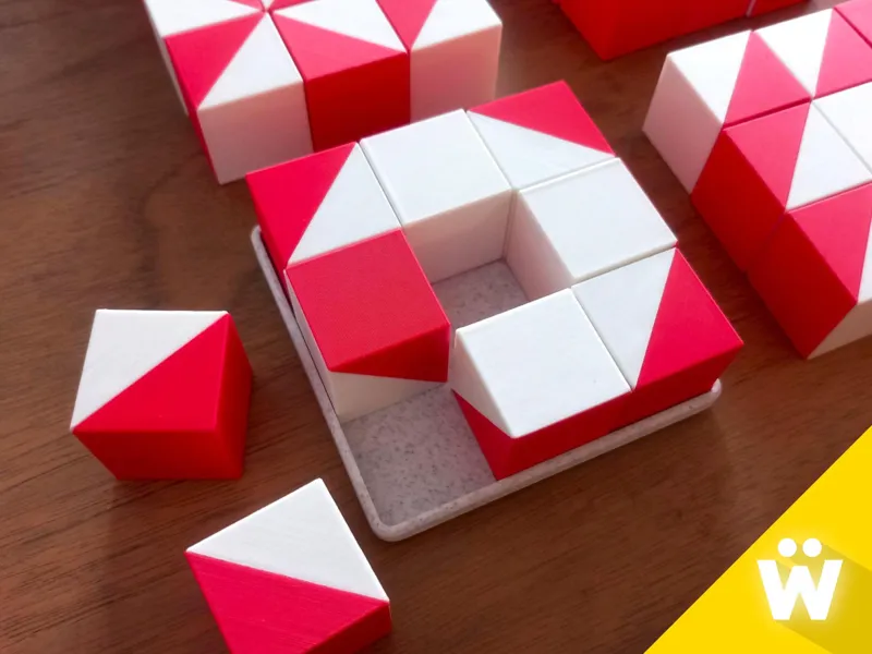 IQ Test Cubes (Kohs Cubes)