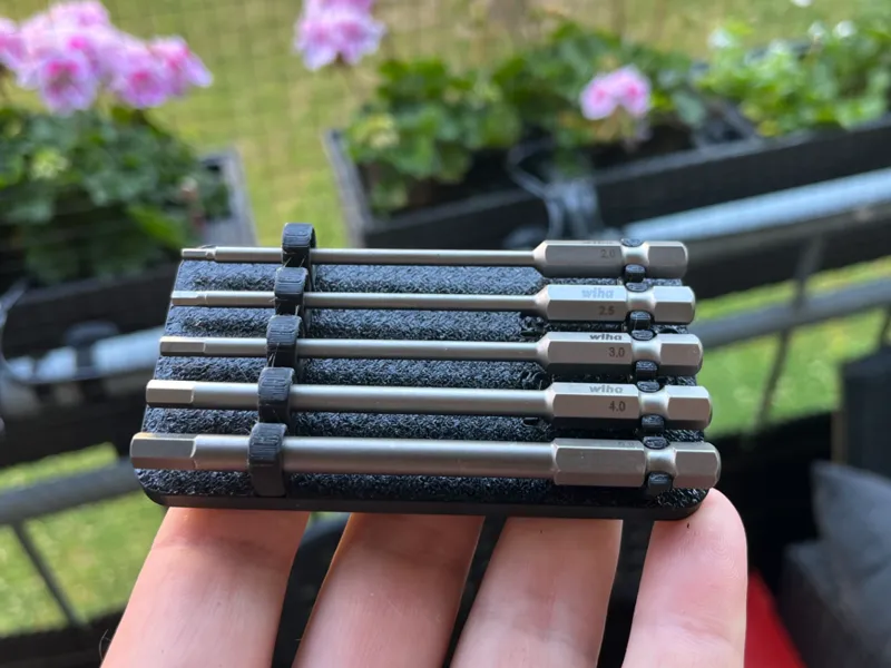 Bitset Organizer 90mm 1/4 inch 