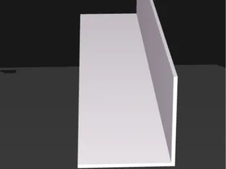L corner trim