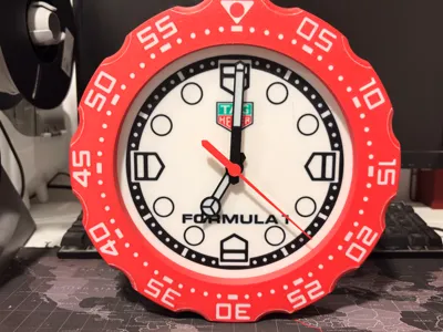 TAG HEUER F1 wall clock