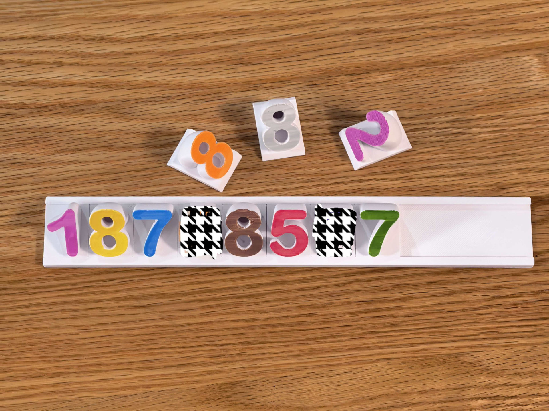 停车号码牌 号码牌 挪车号码 任意组装数字