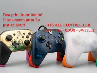 minimalistic invisible universal controller holder