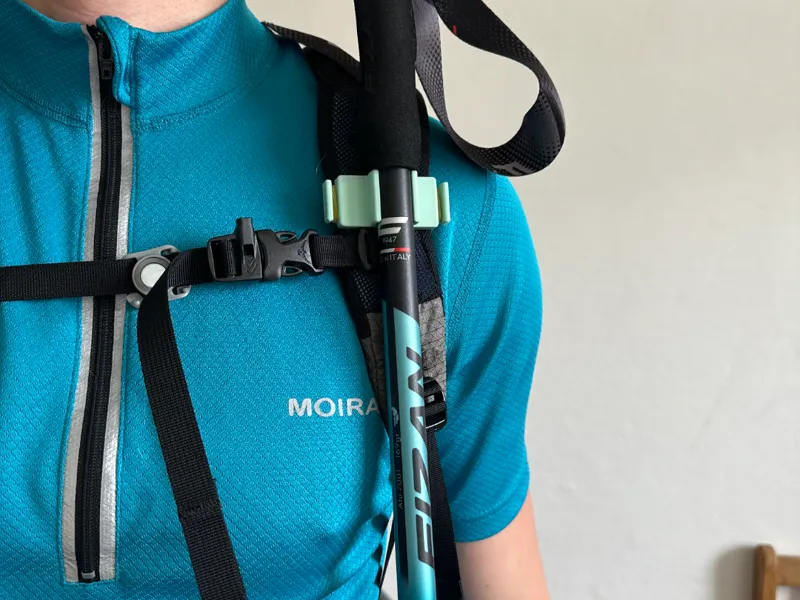 Stow-on-the-Go Trekking Pole Quick-Clip System