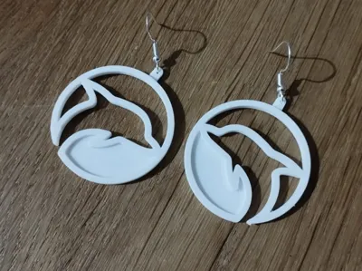 dolphin earrings