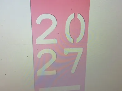Bookmark for 2027 planner