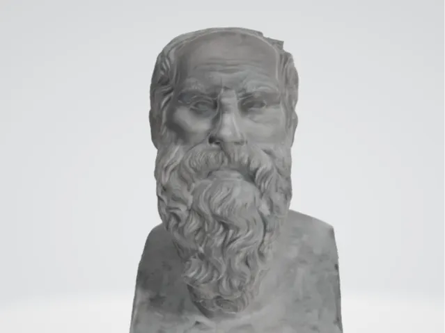 Büste des Diogenes (Marmor)