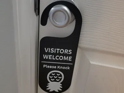 Upside down Pineapple Door Hanger