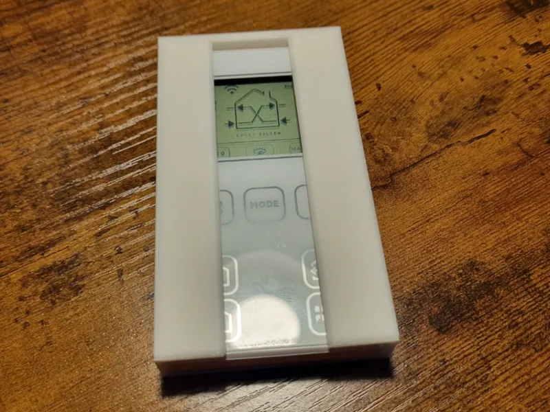 Porta telecomando sistema di ventilazione